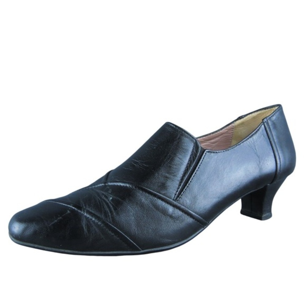BeautiFeel  Women Bootie‎ Boots Size 38 Medium Black Leather Pull On